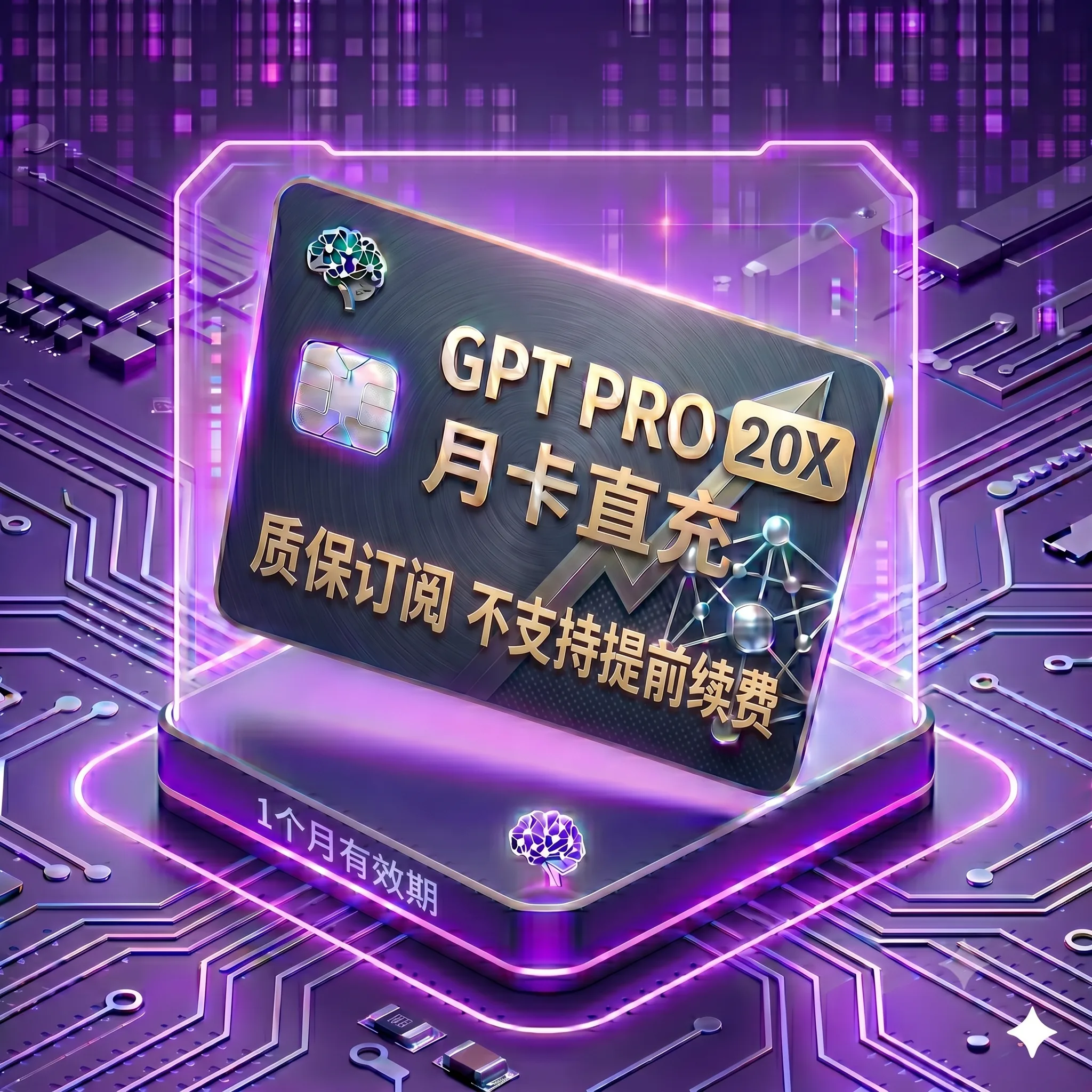 Pro 20X 稳定正规渠道直充2（质保订阅，封号不质保，不支持提前续费） 商品图片