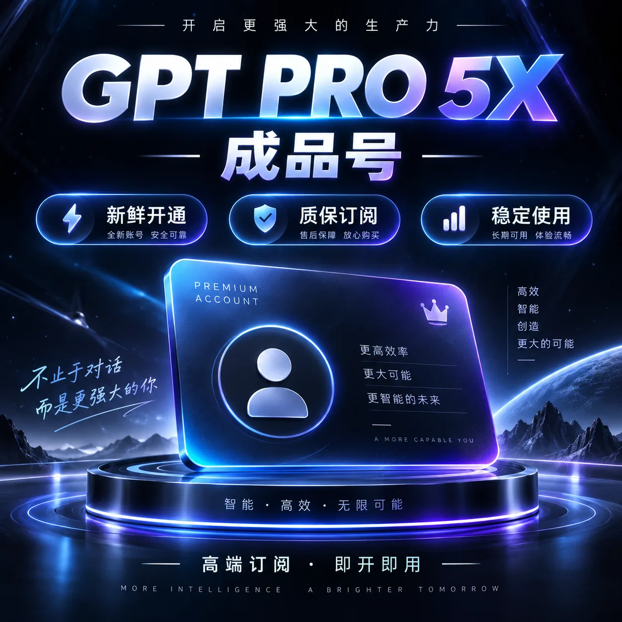 《现货，不降智》g pro 5x 成品号 外卡支付，带账单新鲜开通的，质保订阅 商品图片