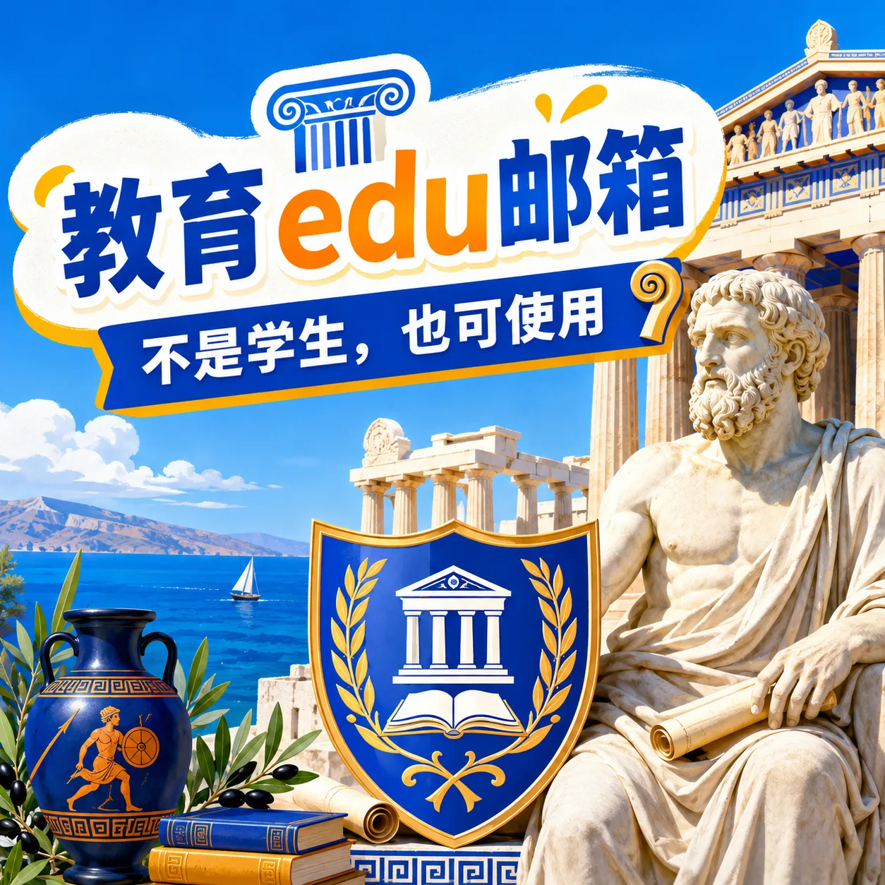 edu.gr希腊教育邮箱 商品图片