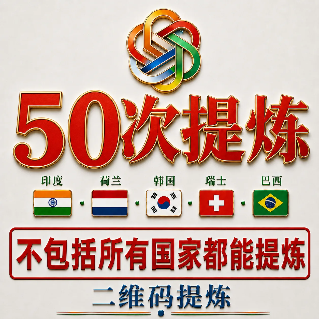 出售不退不换-50次 -只提炼-多国家-二维码提炼-不包括扫码 商品图片