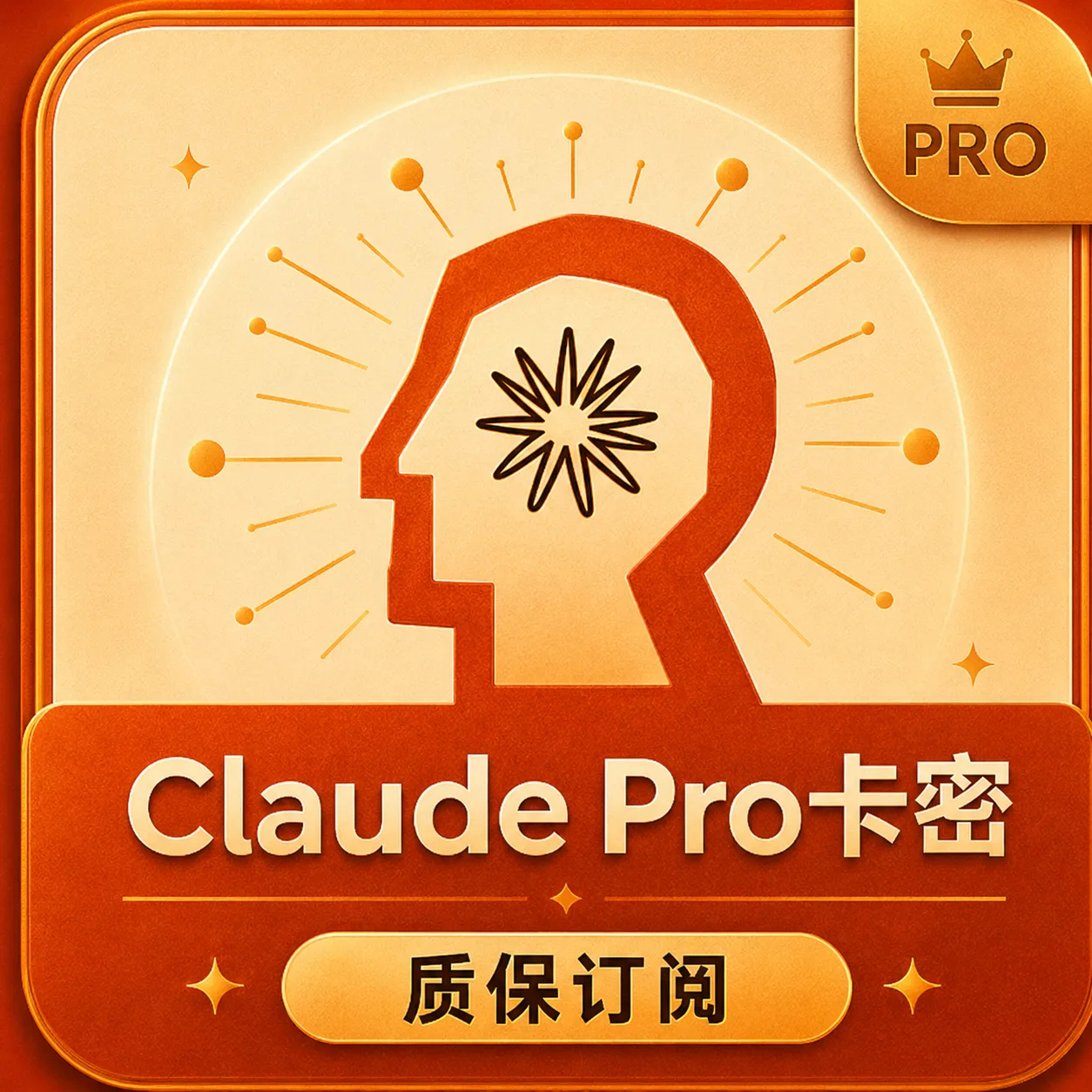 Claude Pro卡密(质保订阅) 商品图片
