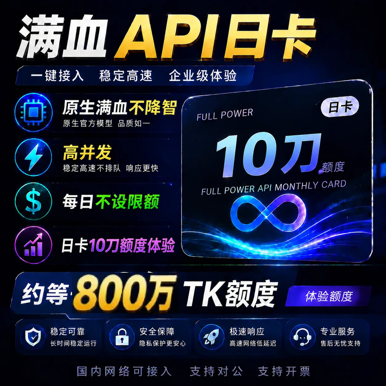 IKUN API 日卡 10刀额度体验卡 商品图片