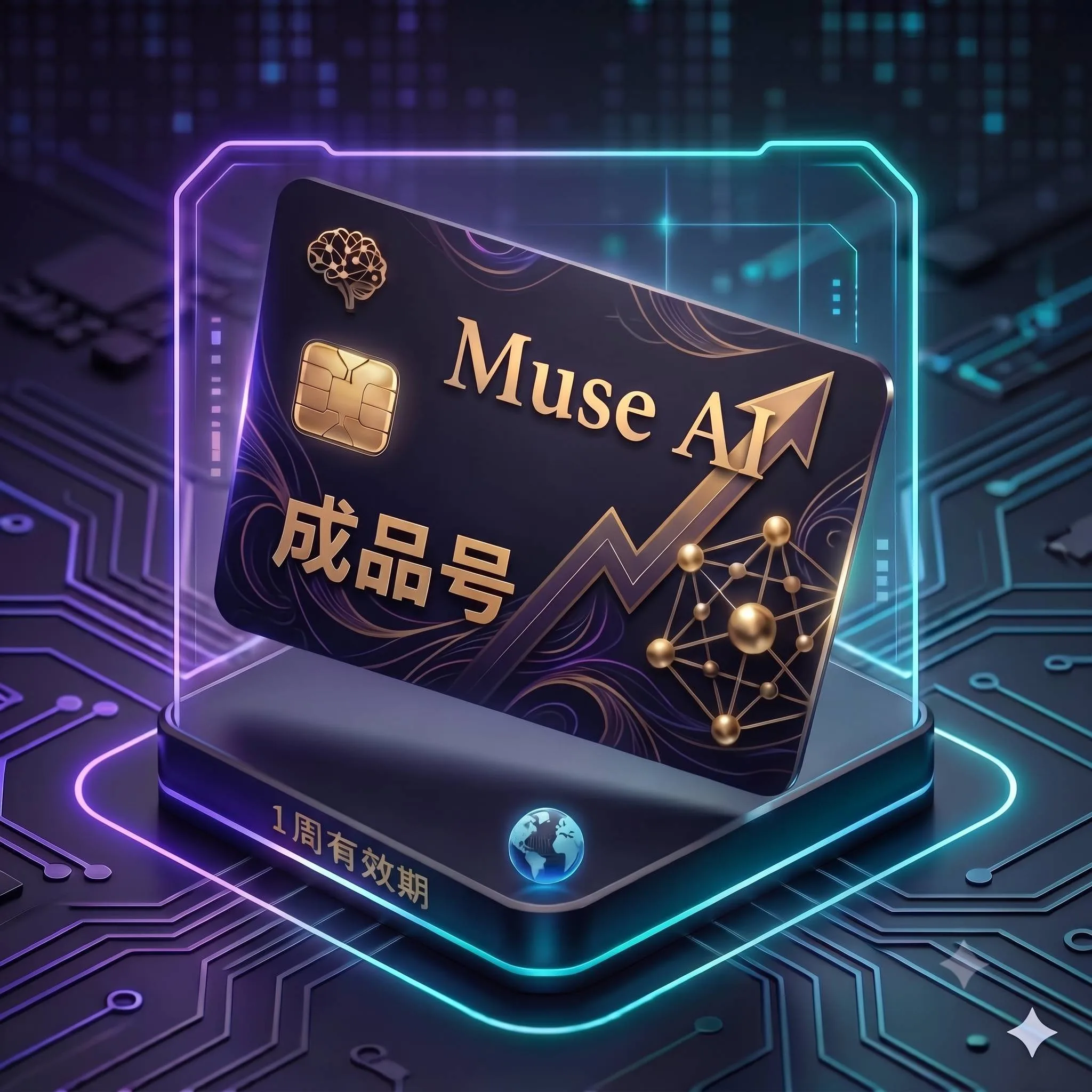 Muse Ai稳定特殊渠道独享成品号 1（10亿token，质保首登） 商品图片