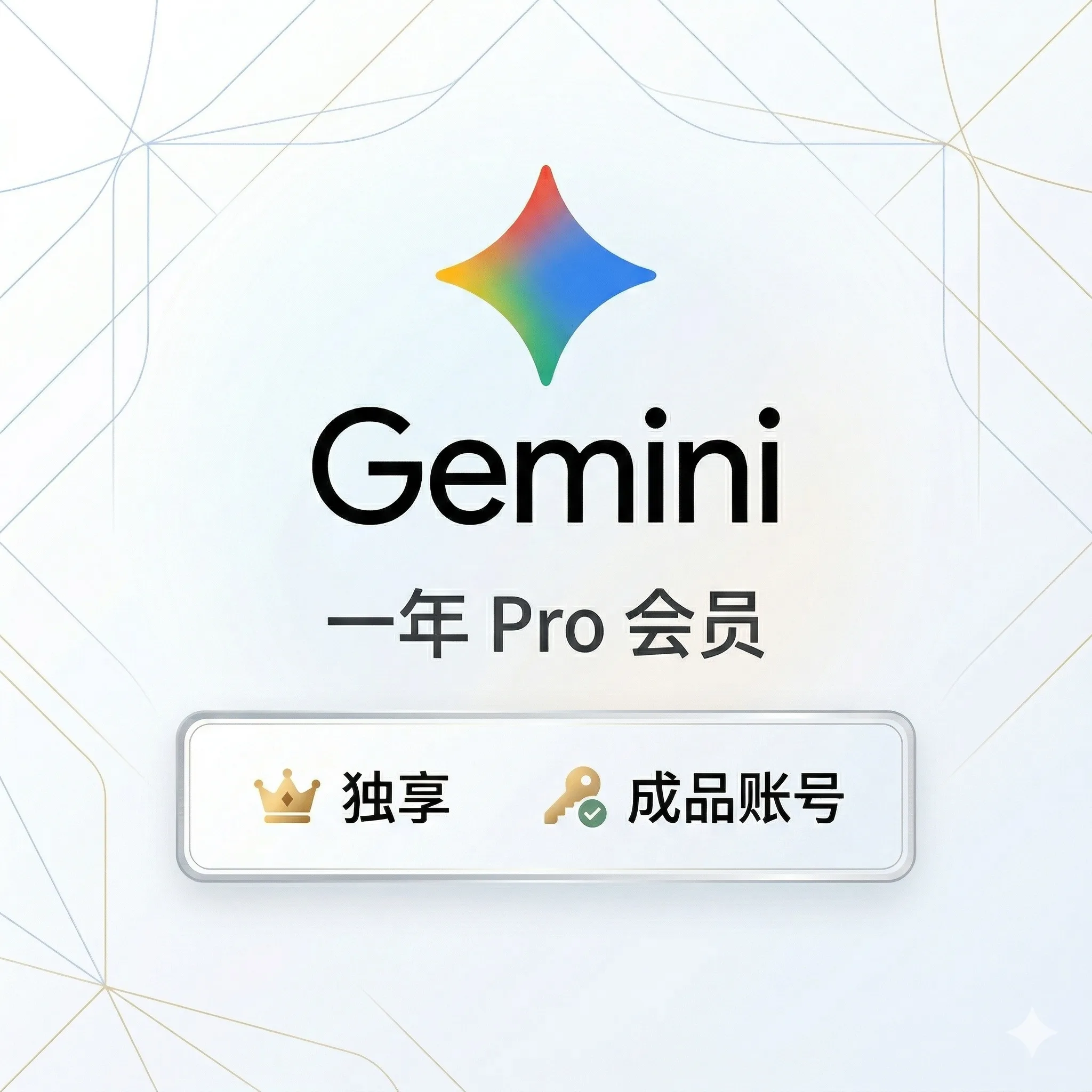 gemini一年pro会员(质保30天) 商品图片