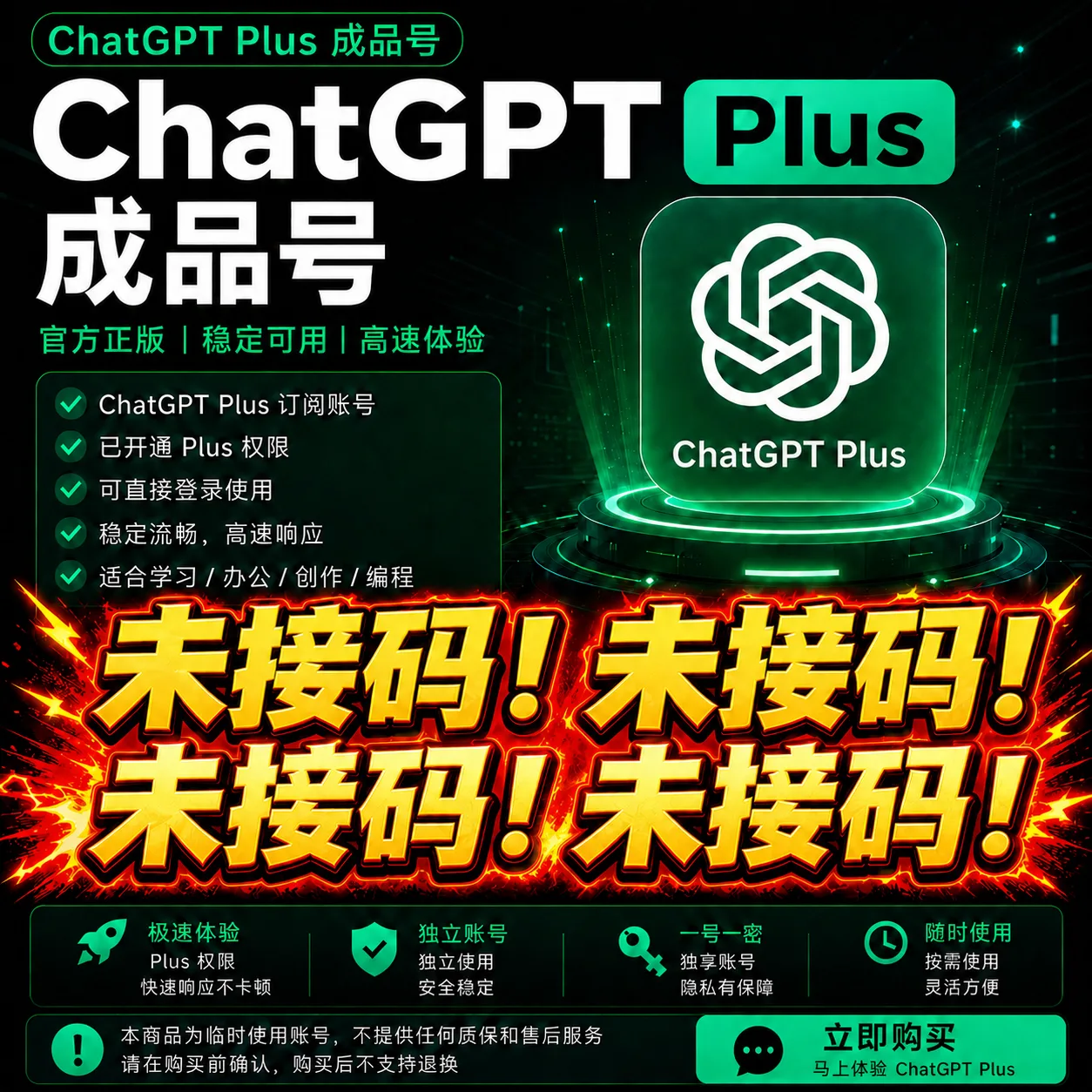 Plus邮箱直登|未接马 接马可用codex 商品图片