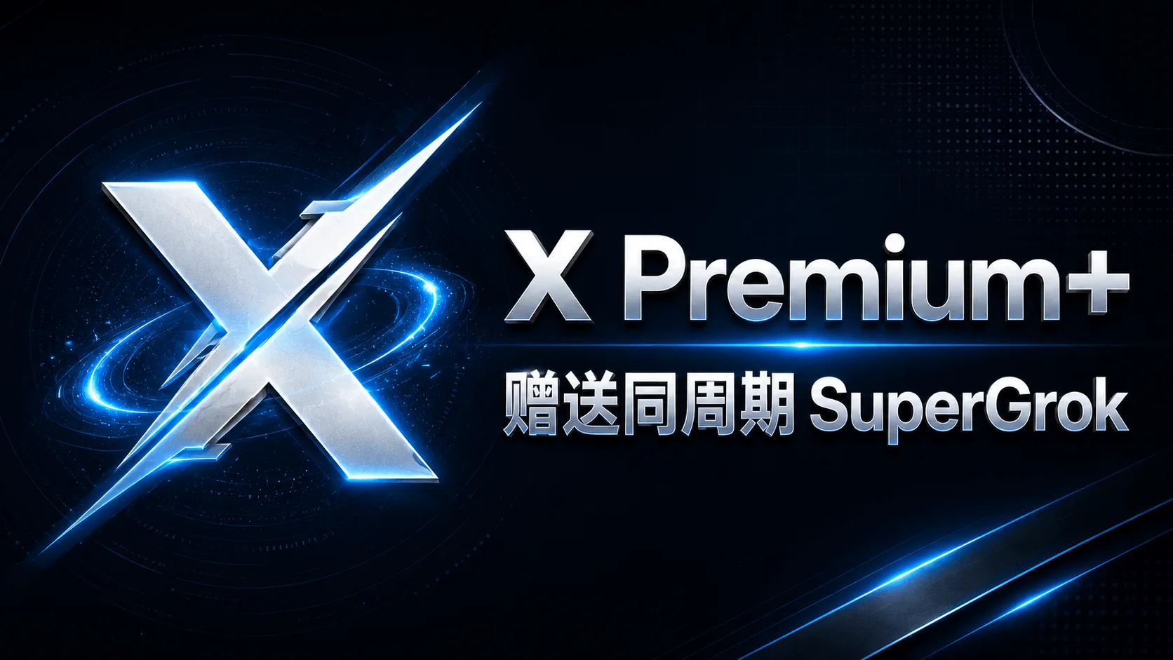 X Premium+ 1个月 (赠送Supergro) 商品图片