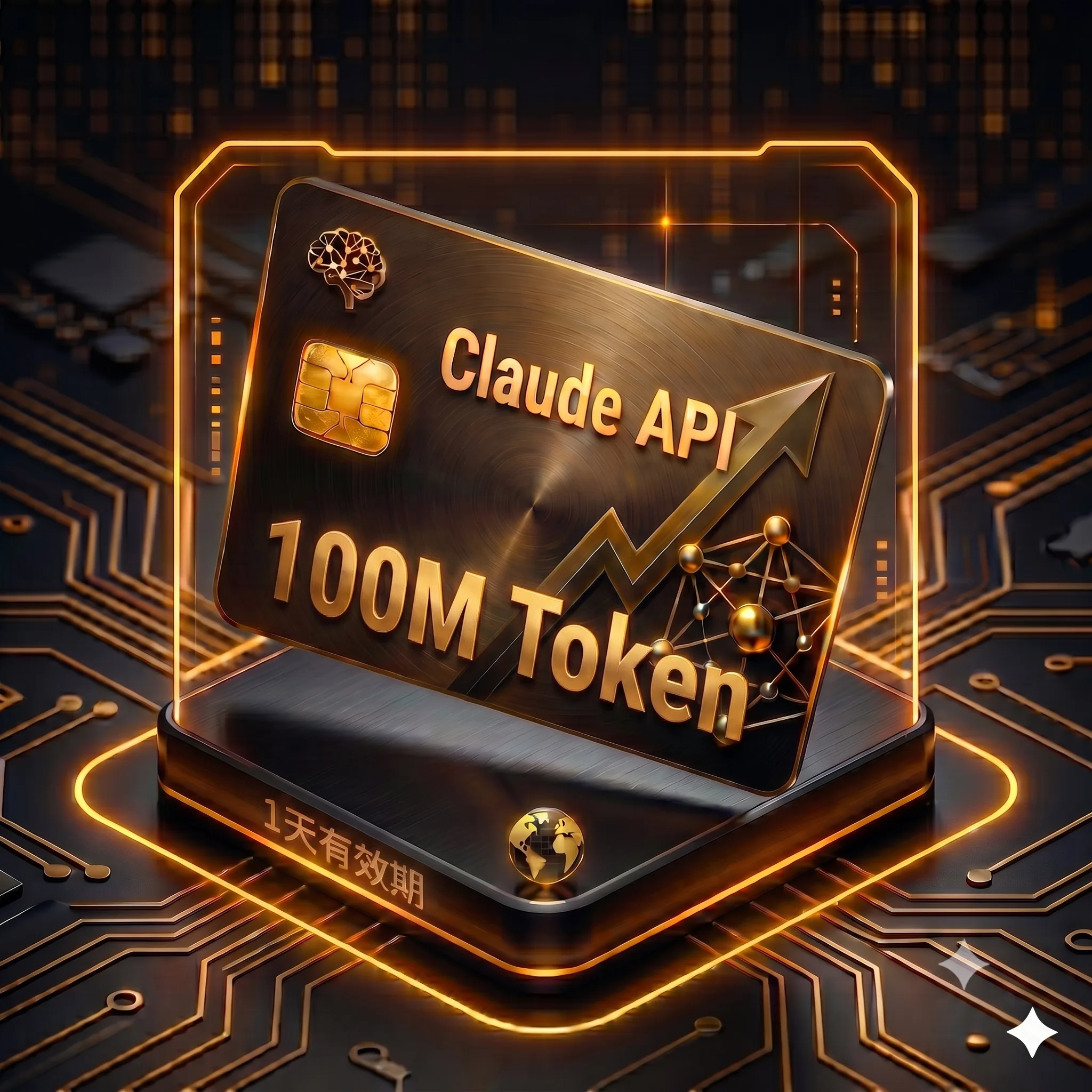 Claude-Kiro API KEY 100M Token (1天有效期,支持opus4.7/4.8/5) 商品图片