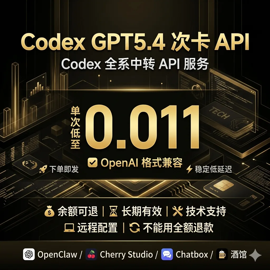 Codex G5.4 3元余额 商品图片