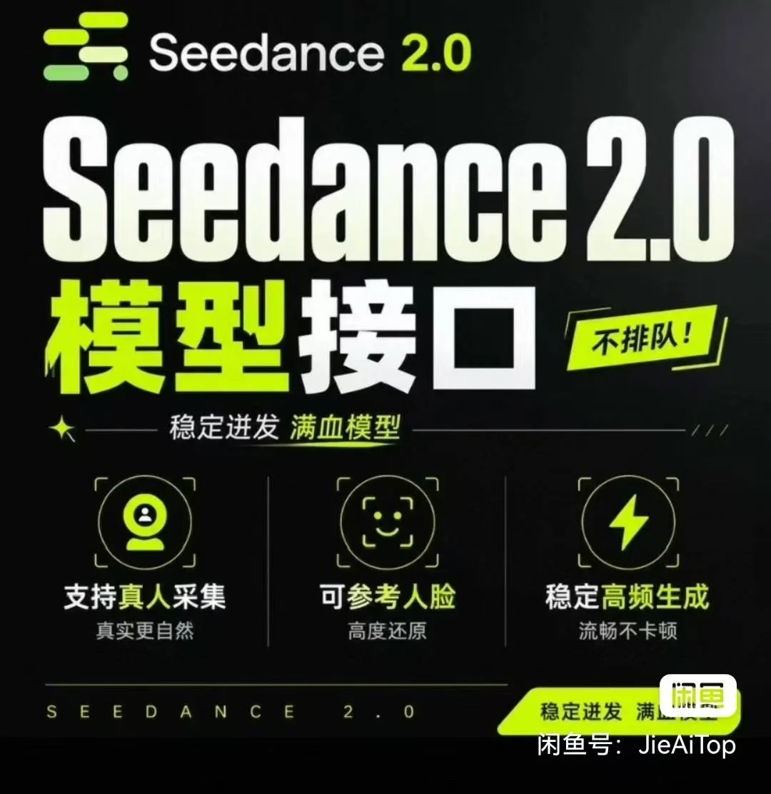 正版seedance图片0.3/张、视频0.5/s,120算力额度卡 商品图片