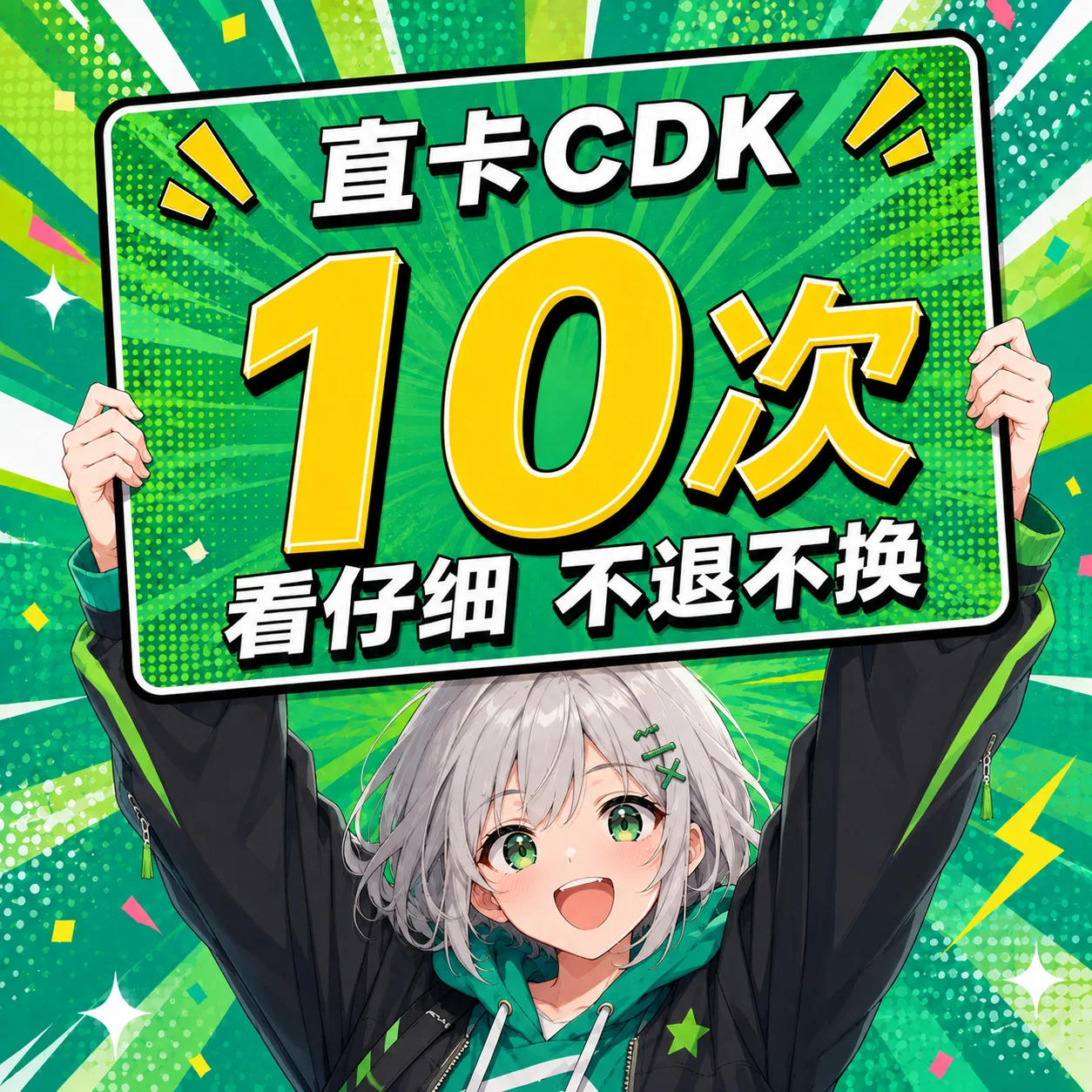 此商品出售-不退不换-直卡-10次 -看主页介绍 商品图片