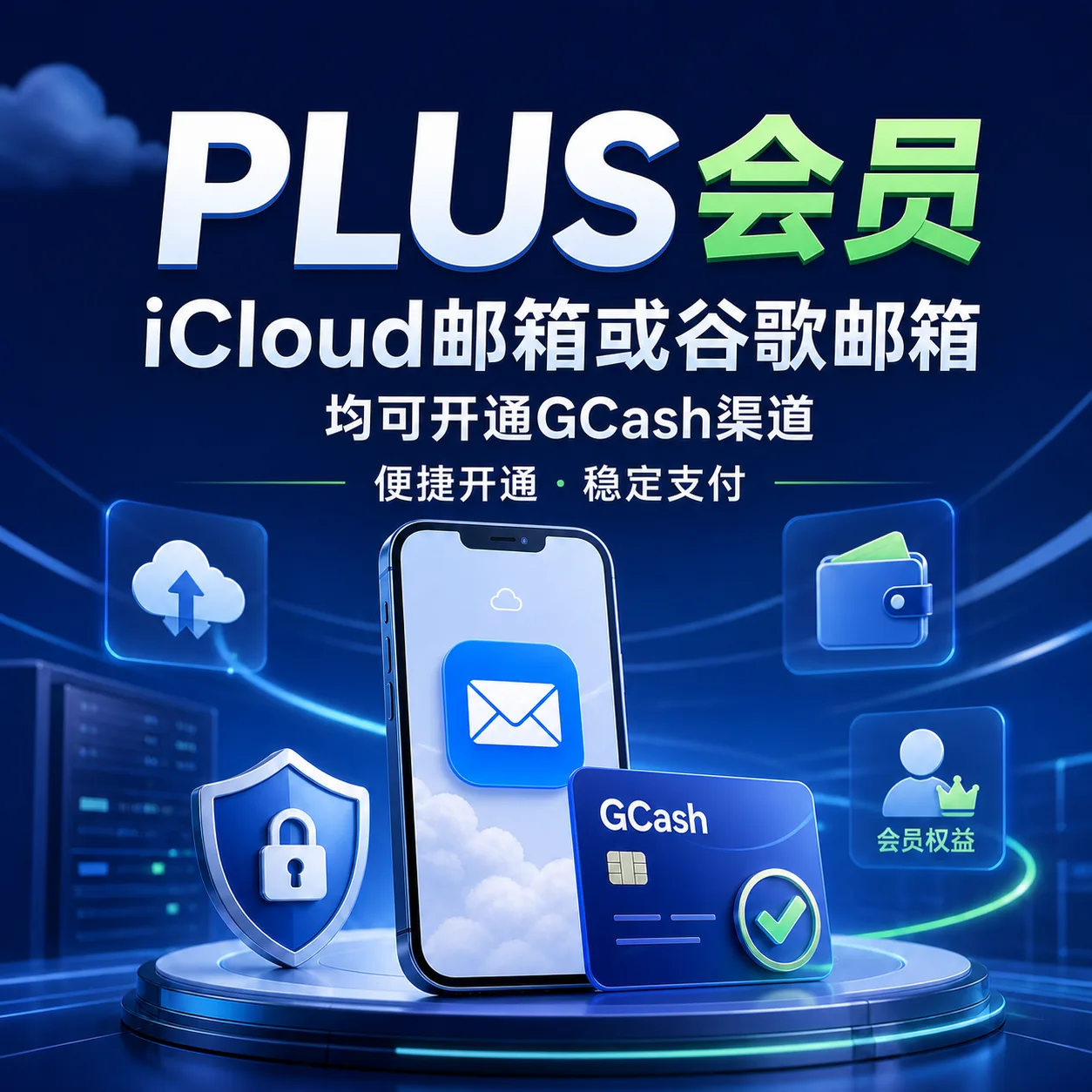 【质保3h首登】 plus会员iCloud或者域名邮箱新开的各种渠道 商品图片