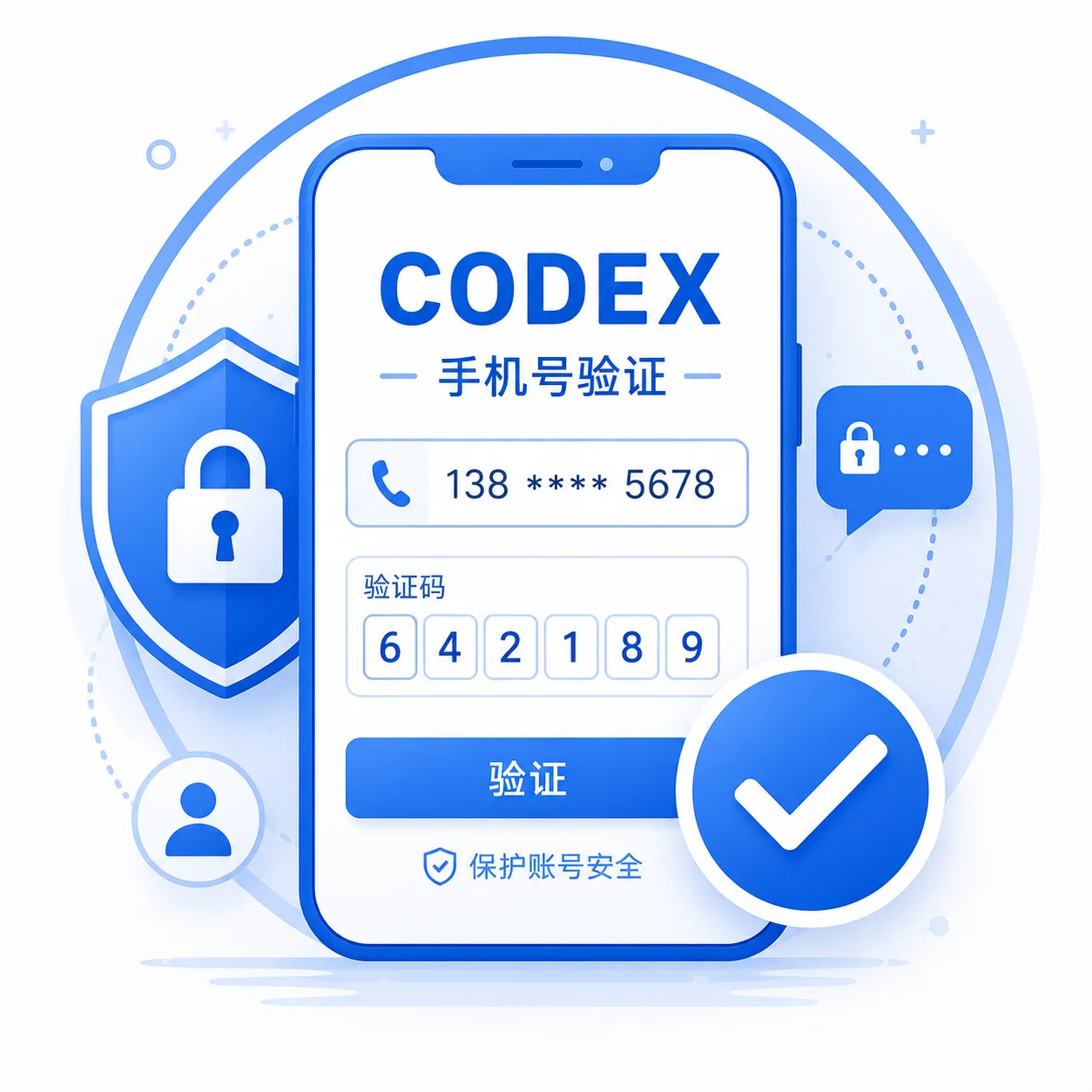 美国实体卡Codex号码验证 20天 可以验证3个codex账户 商品图片