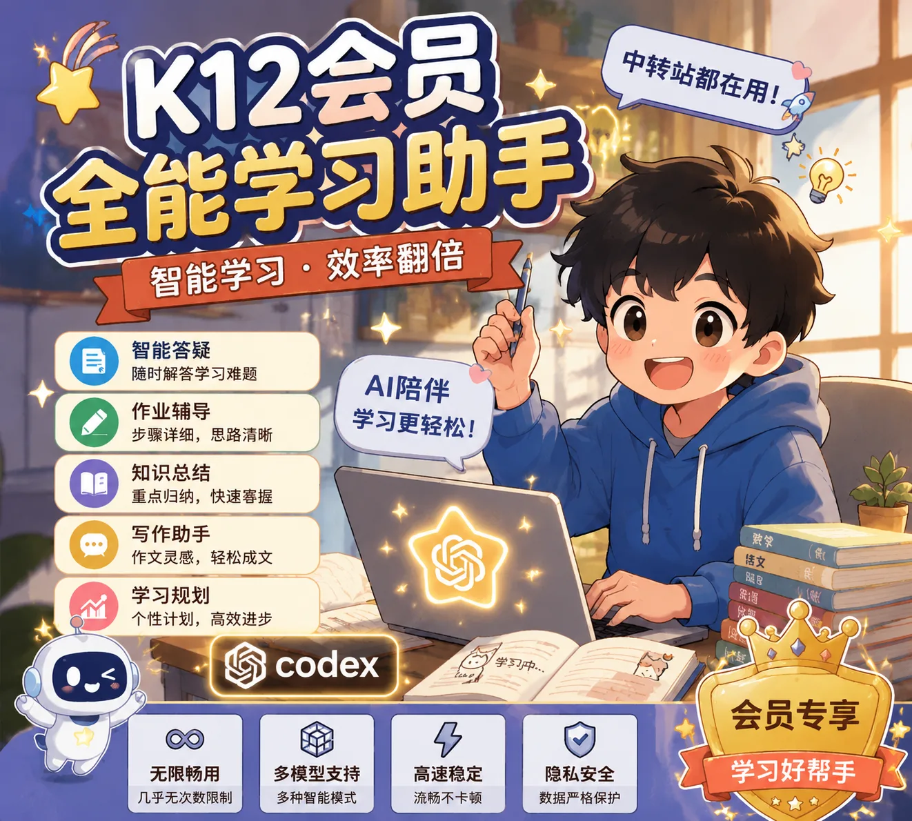 G K12会员1年|RT/JSON|附工具网址商品图片