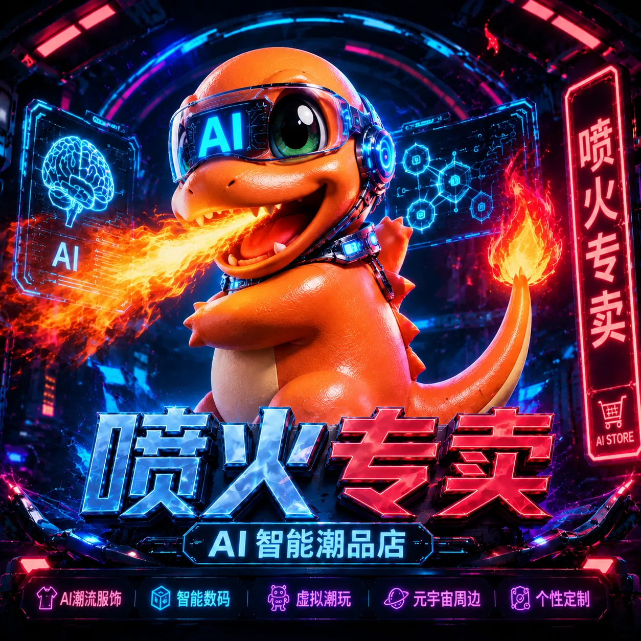 喷火 店铺头像
