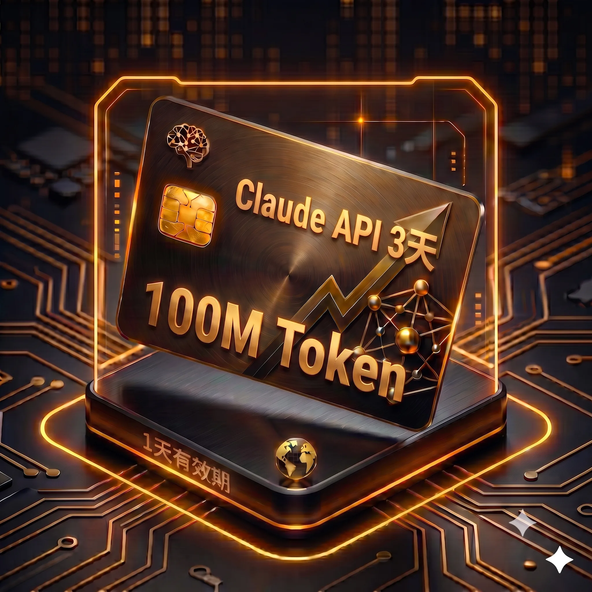Claude-Kiro API KEY 100M Token (3天有效期,支持opus4.7/4.8/5) 商品图片