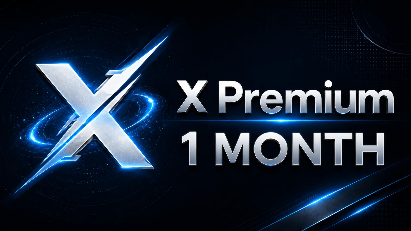 X Premium 月卡充值1个月 商品图片