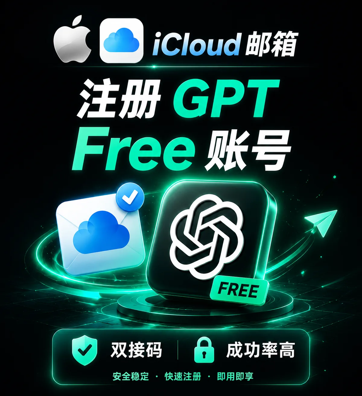 G free Icloud邮箱 双接马 带RT 商品图片