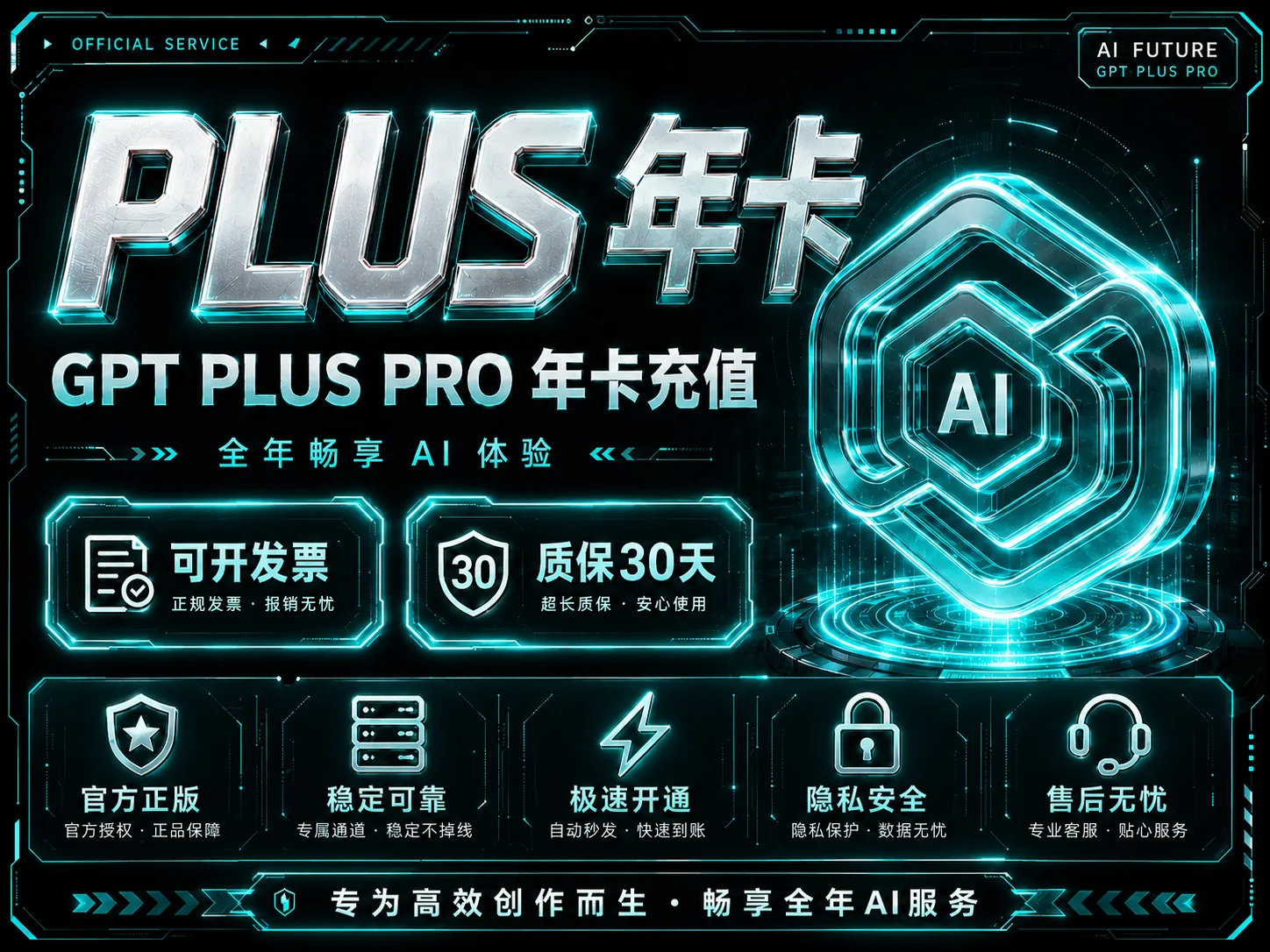 Pro 20x质保订阅30天 商品图片