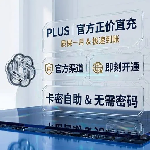 OpenAI Plus|正价代充(带官方账单)|质保一个月订阅|秒充值无需排队商品图片