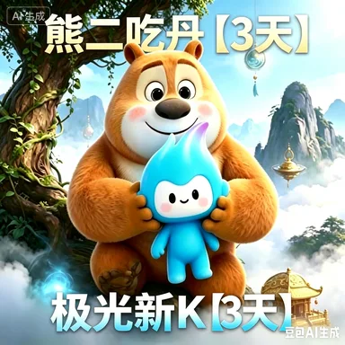 (安卓)熊二吃丹【3天】+ 极光新K【3天】 商品图片