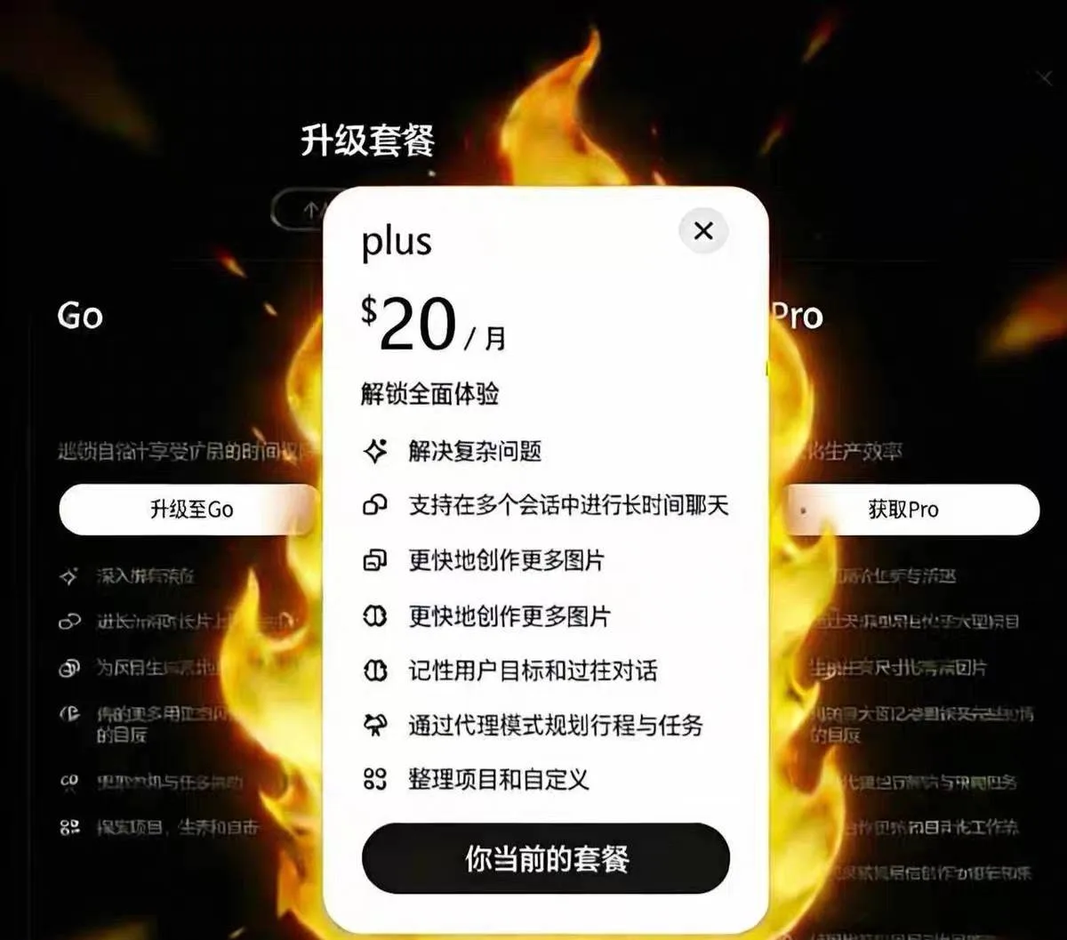 🔥热销 可开票【质保30天订阅】OpenAi plus会员官方20美刀直充带账单(百分百不会掉会员) 商品图片
