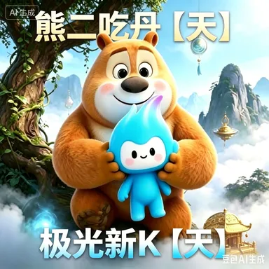 (安卓)熊二吃丹【天】+送极光新K【天】(可续费可新增) 商品图片