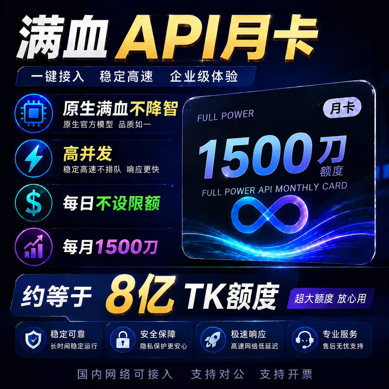 IKUN API 普月卡 1500刀额度卡 商品图片