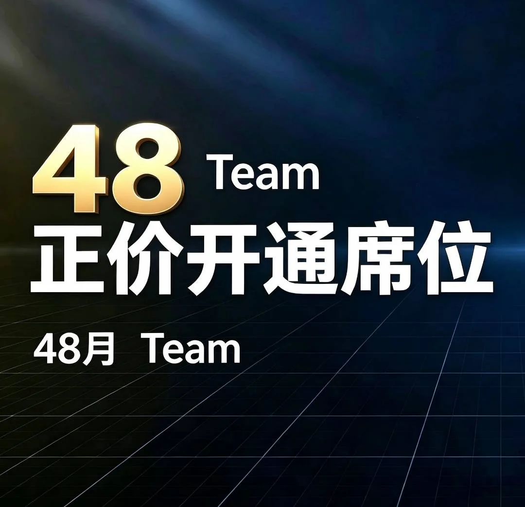 【享1个月质保,账号长期稳定】48个月 Business、Team标准席位 支持随时上车使用商品图片