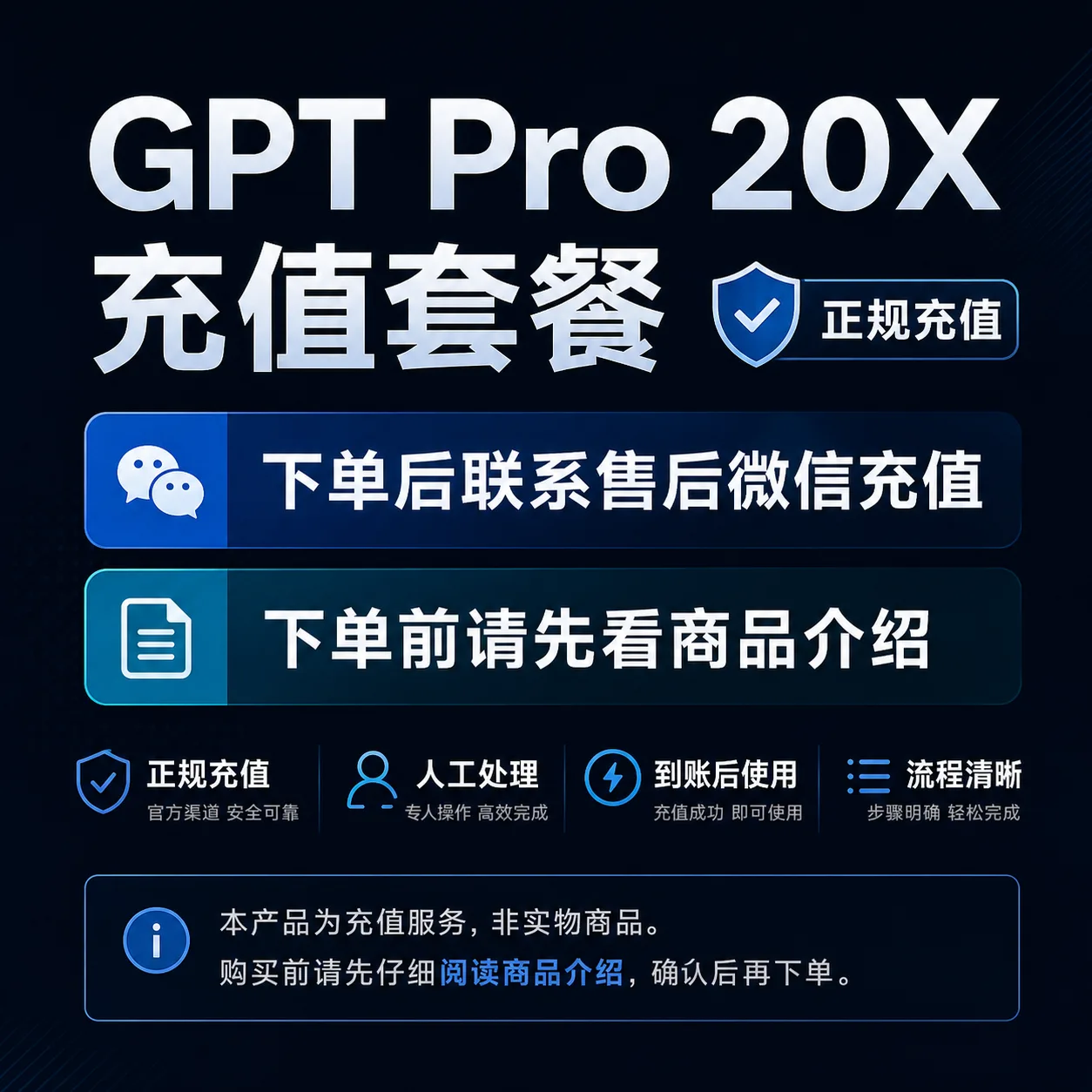 G Pro 20x 正规卡充|30天掉订阅质保 商品图片