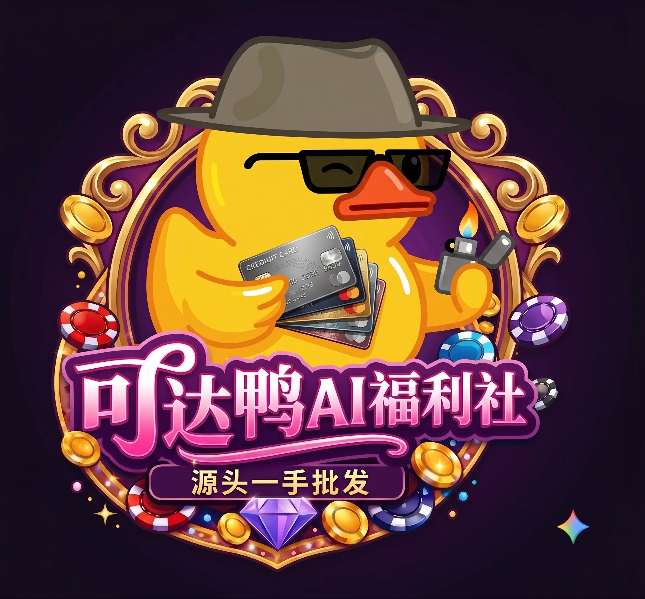 可达鸭AI福利社 店铺头像