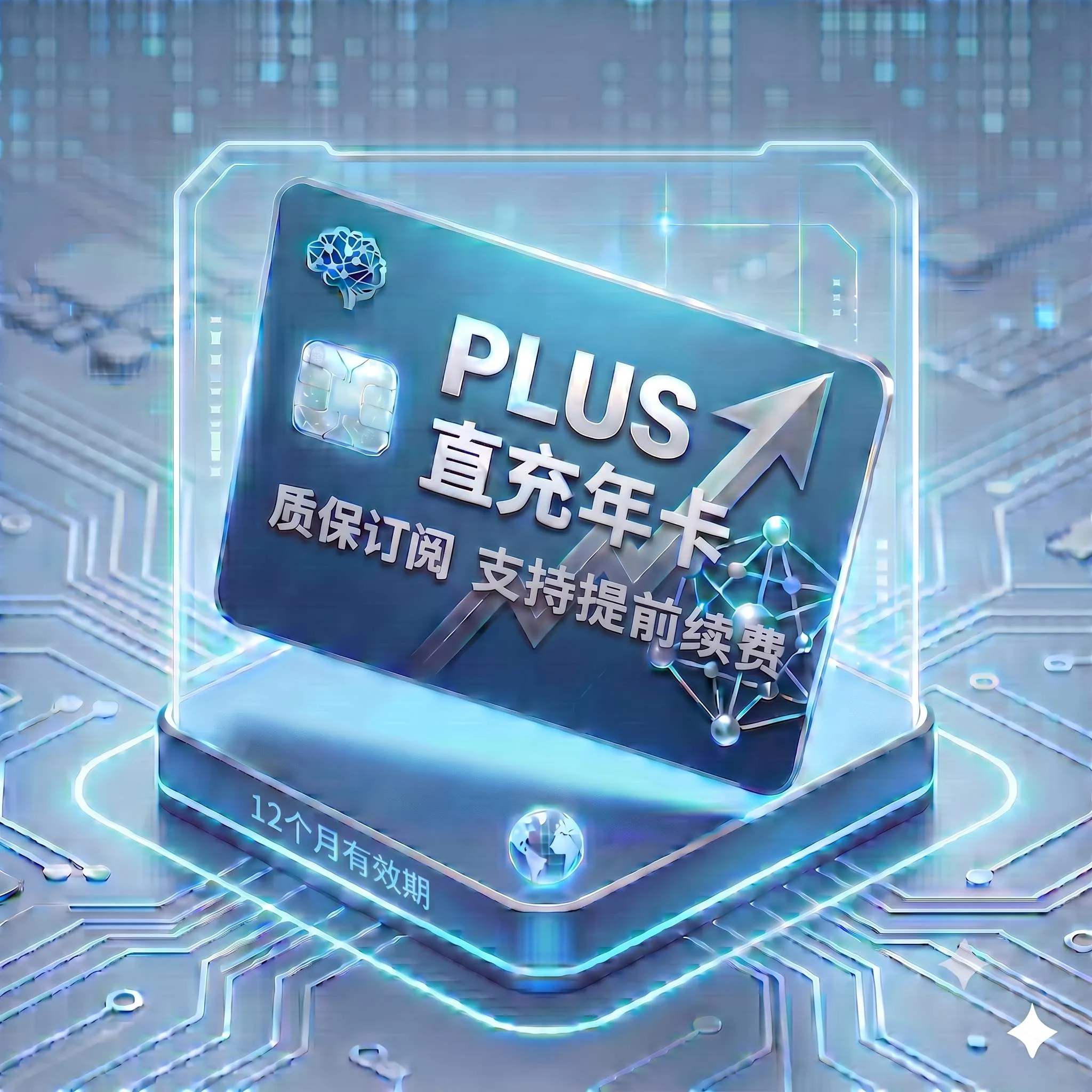 Plus 稳定正规渠道年卡直充 1（质保订阅，封号不质保，支持提前续费） 商品图片