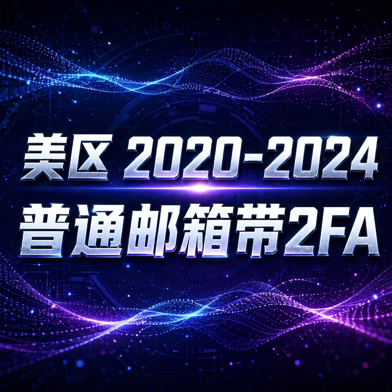 美区2022-2024年Gmail邮箱带2fa 商品图片