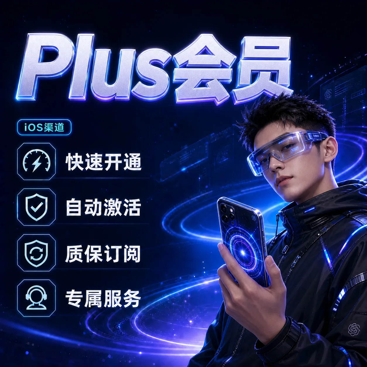 阿星：【一手渠道-招代理】订阅充值  （Plus  ）（pro 5x ）（pro 20x ） 店铺头像