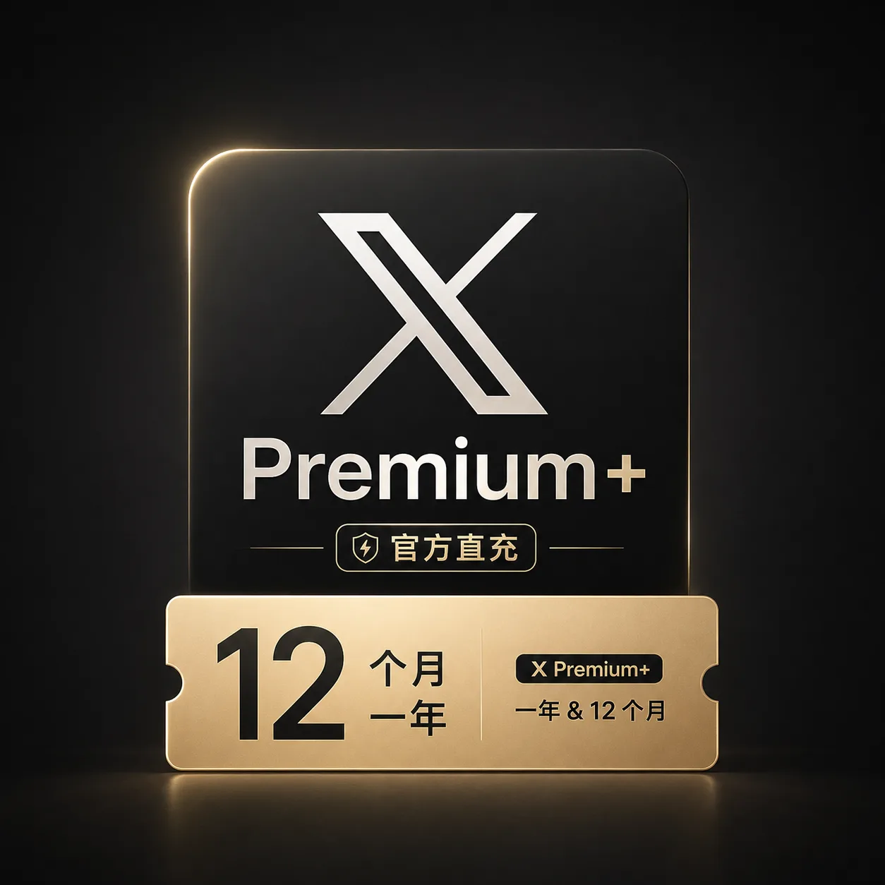 【正规实付】X Premium+ 12个月 全程质保订阅（包含同时长Supergro会员）【官方直充】 商品图片
